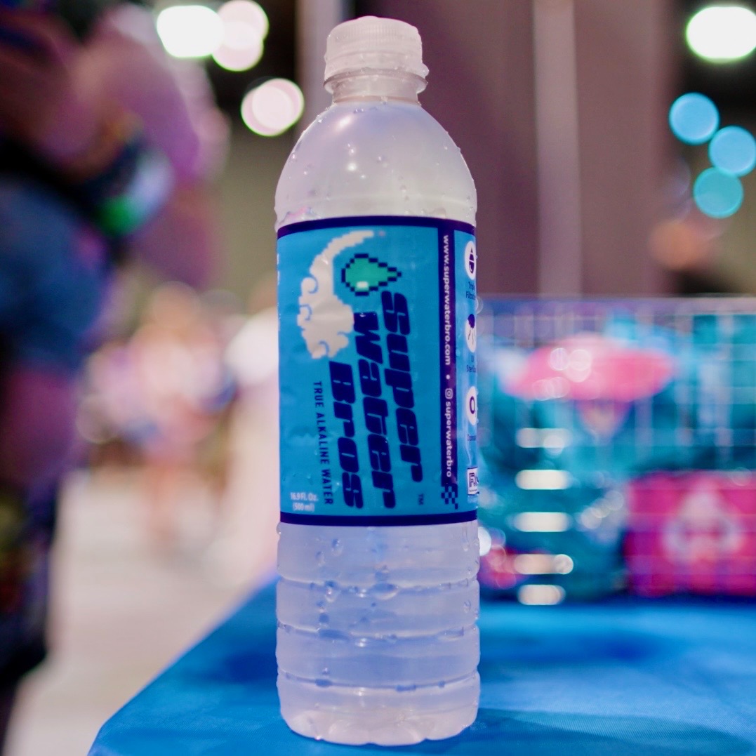 Super Water Bros on table
